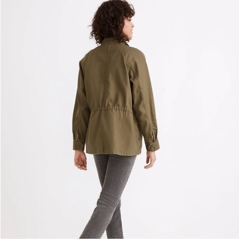 Madewell Northover Utility Jacket in Desert Olive Size XL - Picture 4 of 10